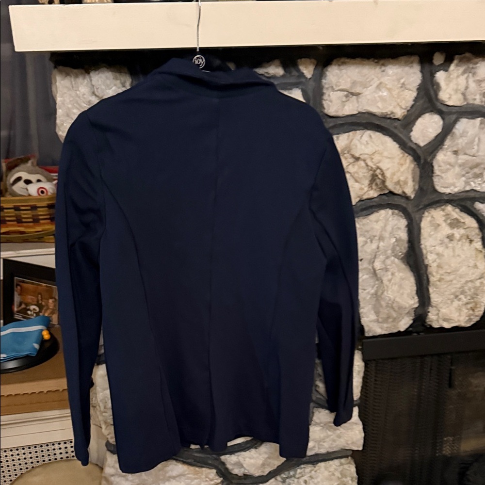 Betabrand Dark Blue Blazer Jacket - Picture 3 of 3